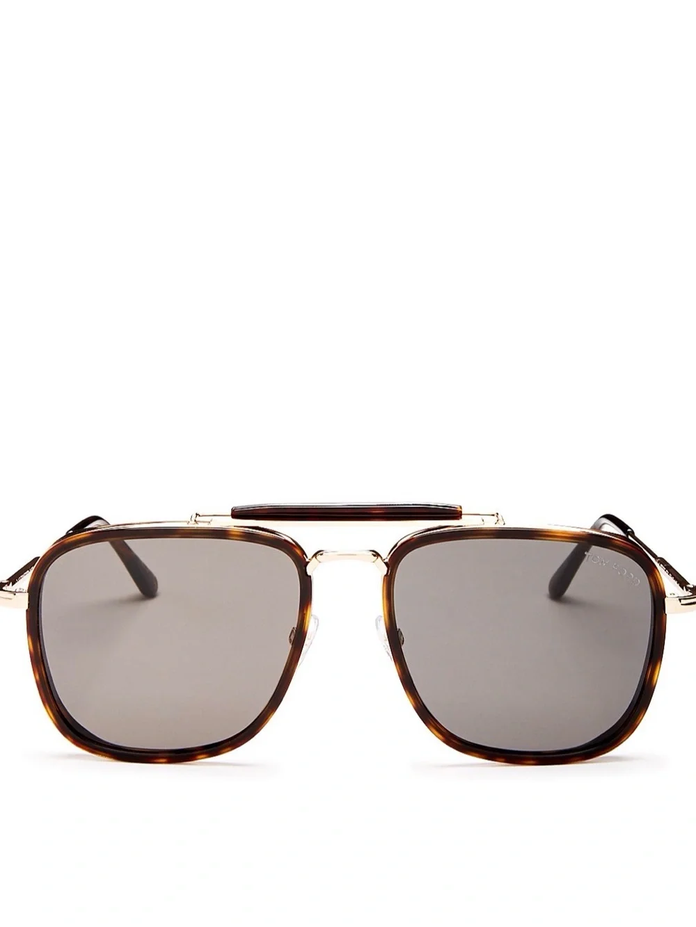 🚫Never Used🚫Tom Ford Unisex Tortoiseshell Aviator Sunglasses - Brown/Black